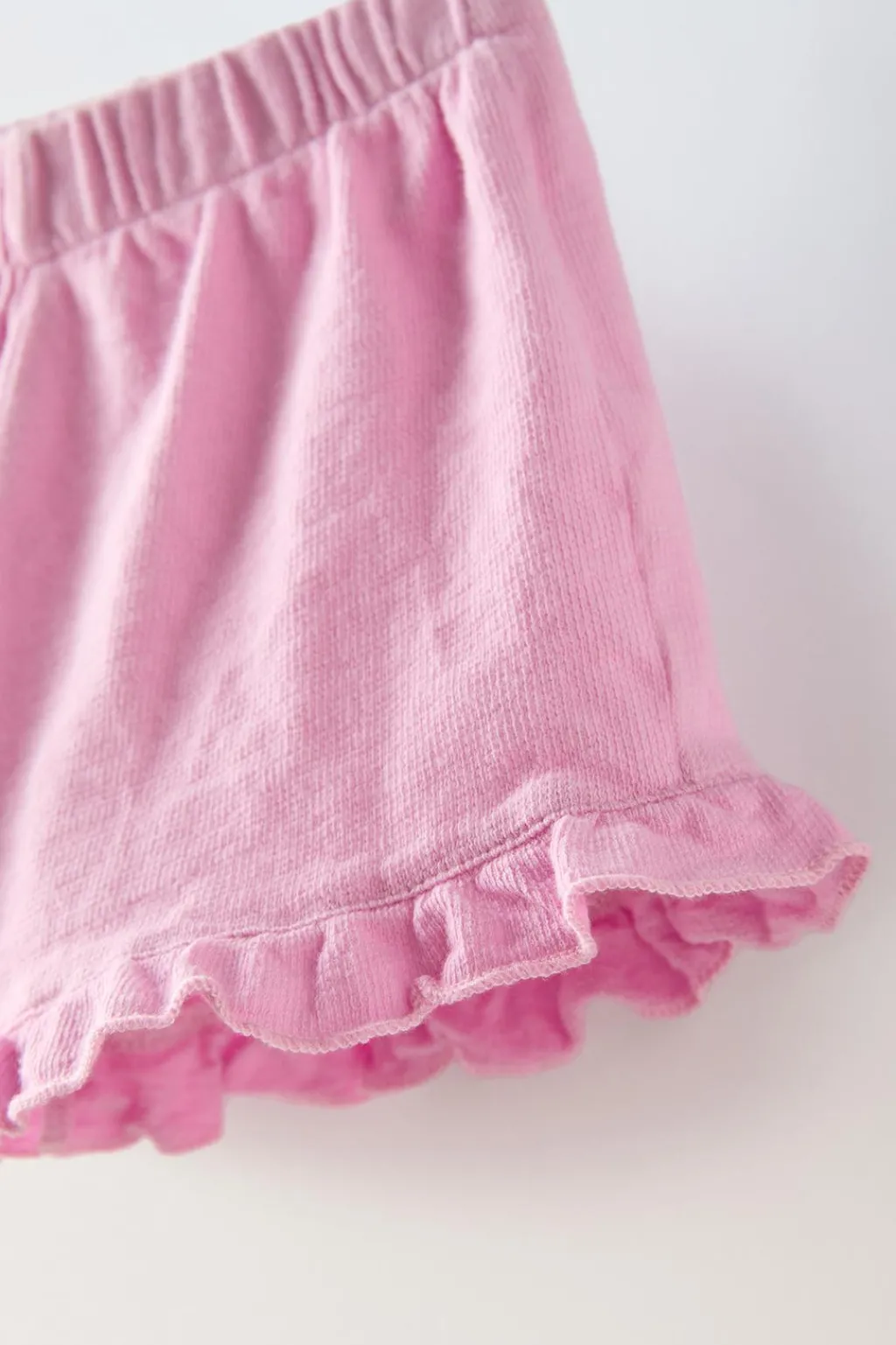 Niños ZARA 6 - 18 Meses·Conjuntos|6 - 18 Meses·Braguitas / Bermudas<BERMUDA VOLANTE