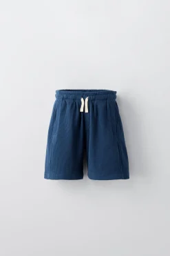 Niños ZARA 6 - 14 Años·Pantalones|6 - 14 Años·Total Look<BERMUDA WAFFLE