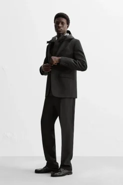 Hot BLAZER 100% LANA Hombre Blazers