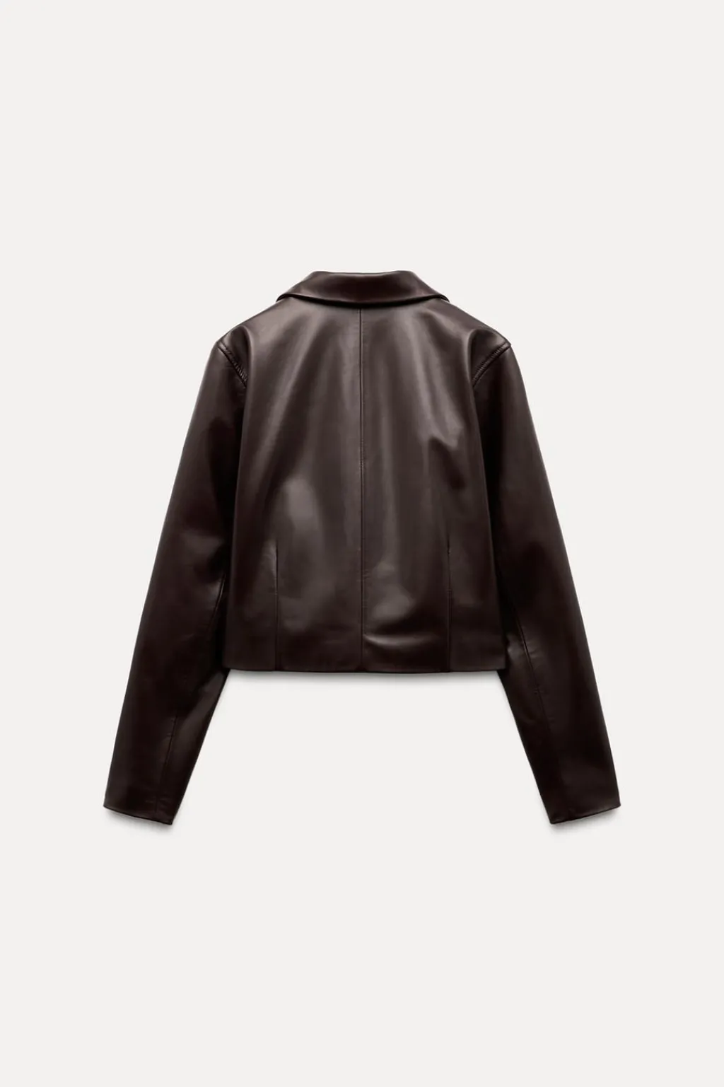 Best BLAZER CORTA PIEL 100% ZW COLLECTION Mujer Blazers / Chalecos