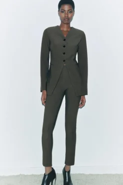 Best BLAZER CREPE BOLSILLOS Mujer Blazers / Chalecos