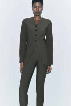 Best BLAZER CREPE BOLSILLOS Mujer Blazers / Chalecos