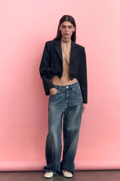 Best BLAZER CROP LAZOS Mujer Blazers / Chalecos