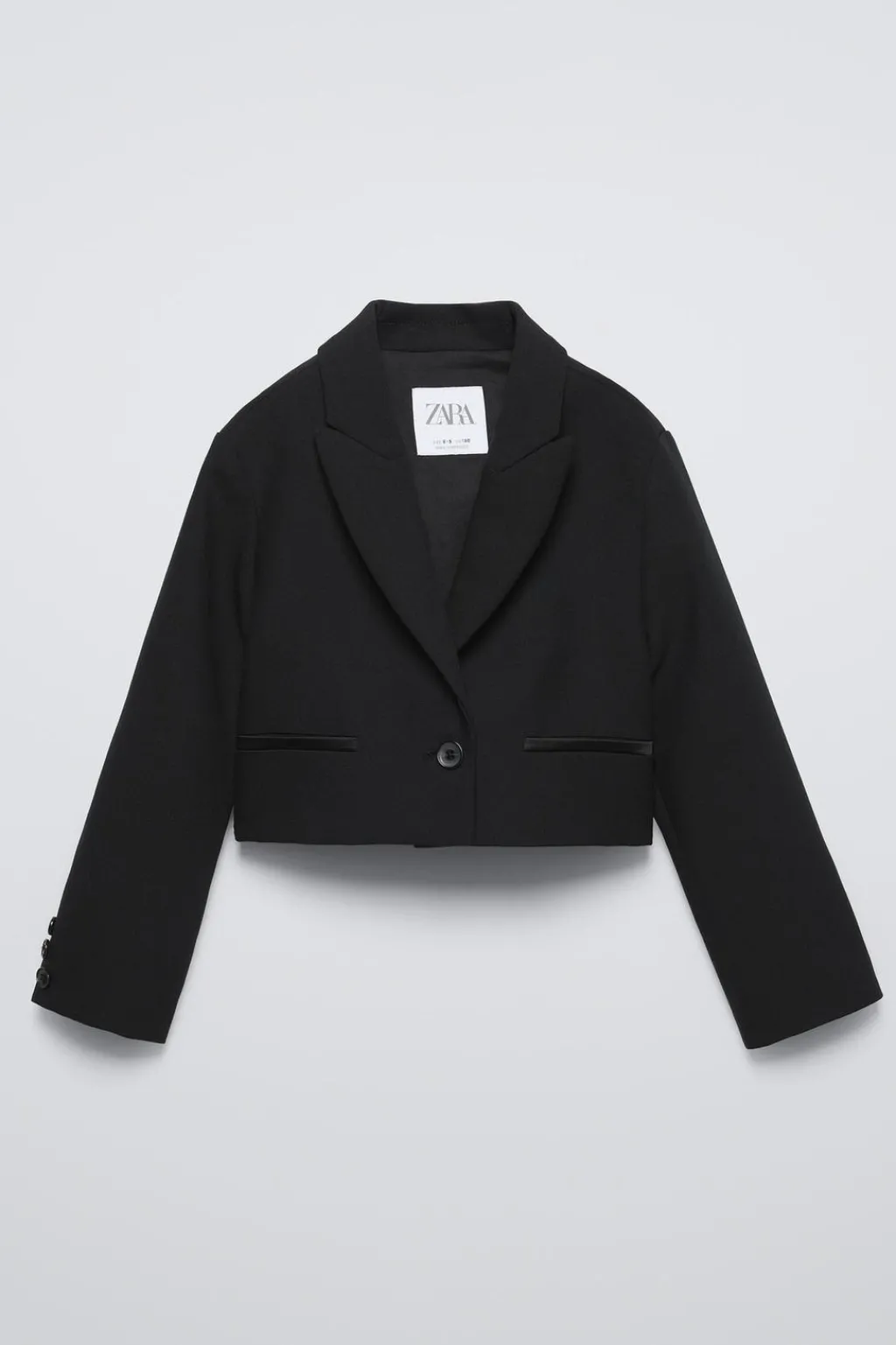 Niños ZARA 6 - 14 Años·Abrigos|6 - 14 Años·Total Look<BLAZER CROPPED