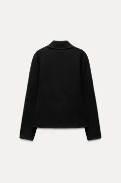 Clearance BLAZER CRUZADA 100% LANA Mujer Blazers / Chalecos|Cárdigan / Jerséis