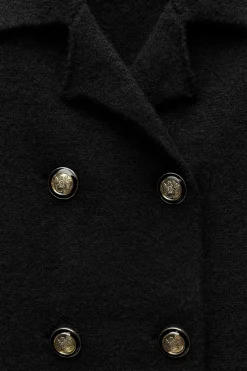 Clearance BLAZER CRUZADA 100% LANA Mujer Blazers / Chalecos|Cárdigan / Jerséis