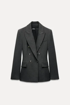 Best BLAZER CRUZADA HOMBRERAS Mujer Blazers / Chalecos