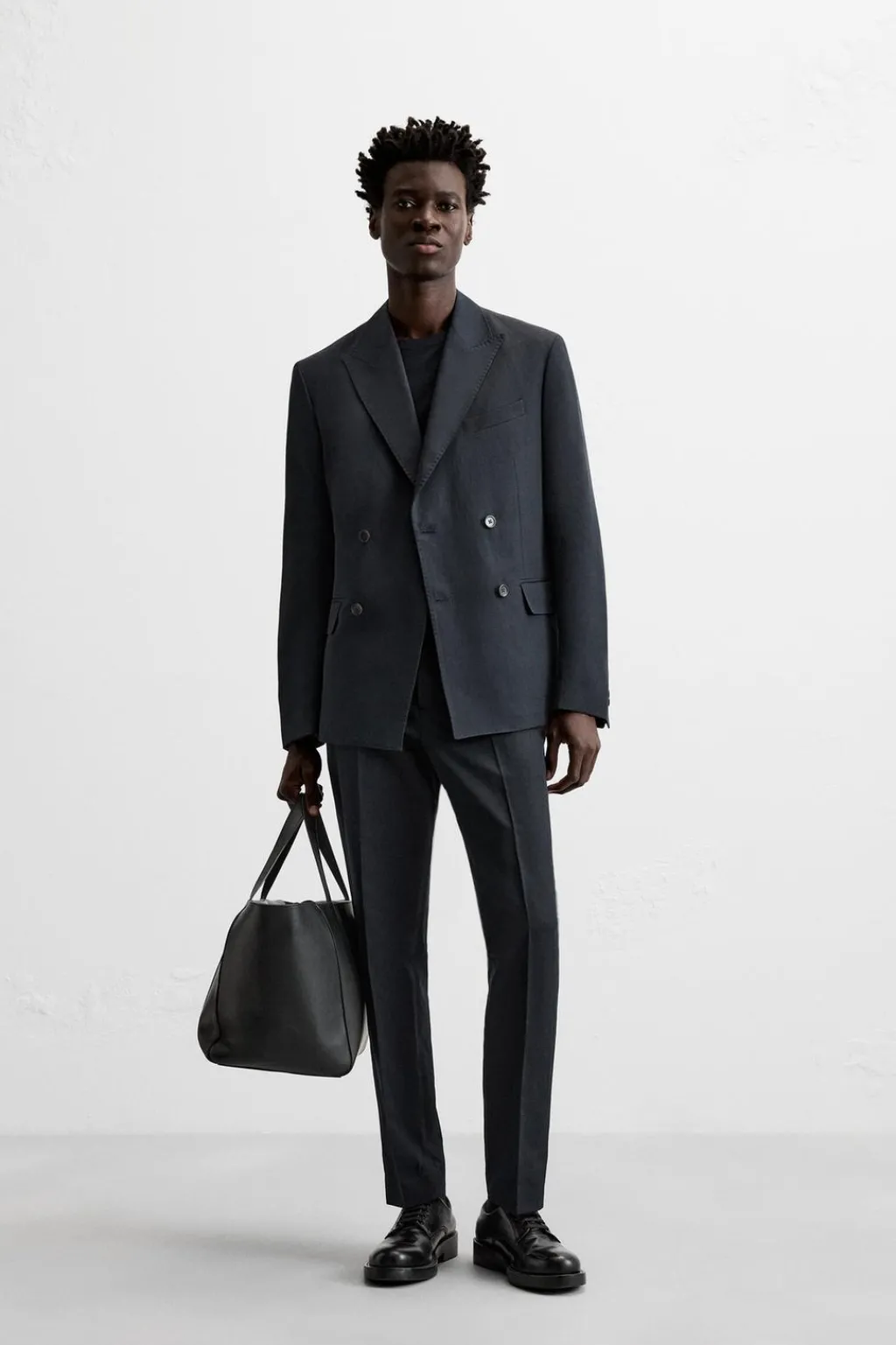 Hot BLAZER CRUZADA TRAJE LINO - ALGODÓN Hombre Blazers