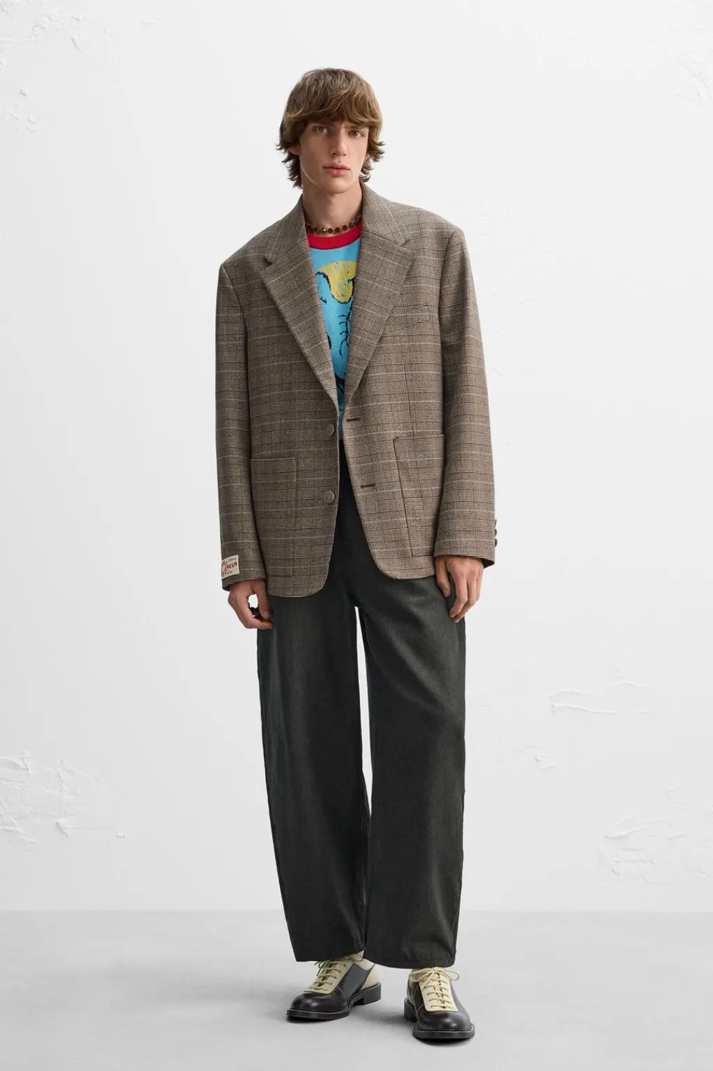Outlet BLAZER CUADROS X HARRY LAMBERT Hombre Blazers