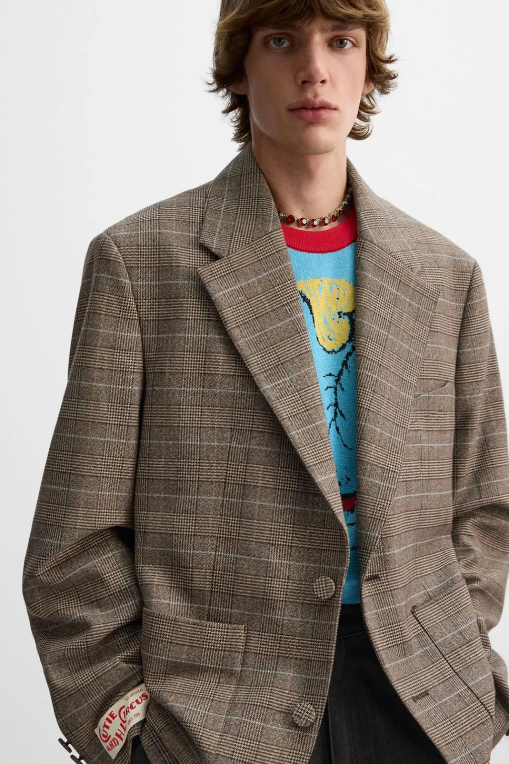 Outlet BLAZER CUADROS X HARRY LAMBERT Hombre Blazers