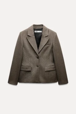 Best BLAZER CUADROS ZW COLLECTION Mujer Blazers / Chalecos