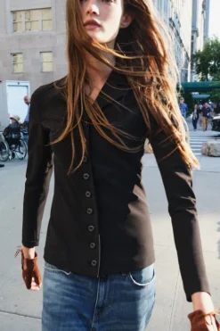 Clearance BLAZER ENTALLADA BOTONES ZW COLLECTION Mujer Blazers / Chalecos