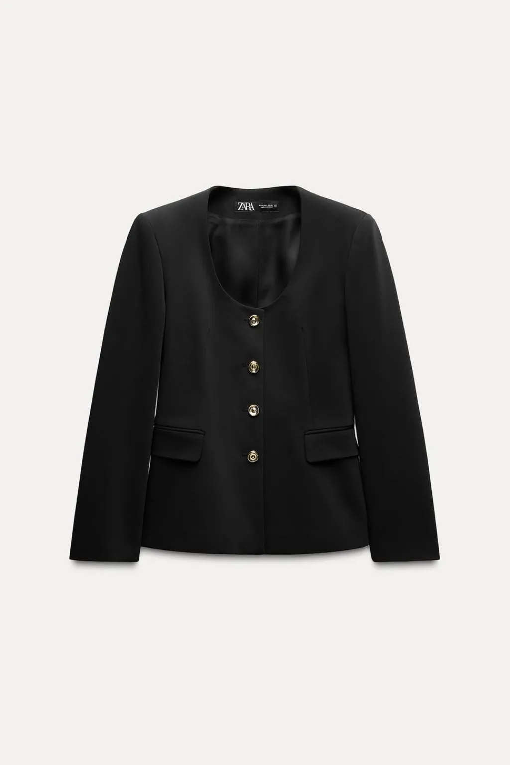 Clearance BLAZER ESCOTE REDONDO Mujer Blazers / Chalecos