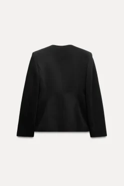 Clearance BLAZER ESCOTE REDONDO Mujer Blazers / Chalecos