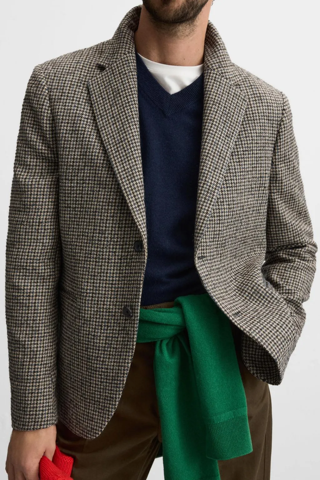 New BLAZER PATA DE GALLO Hombre Blazers