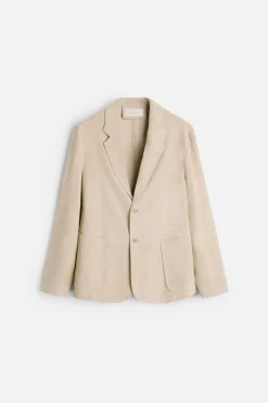 Online BLAZER PIEL ANTE Hombre Piel|Blazers