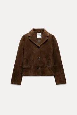 Online BLAZER PIEL ANTE ZW COLLECTION Mujer Chaquetas / Cazadoras