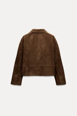 Online BLAZER PIEL ANTE ZW COLLECTION Mujer Chaquetas / Cazadoras