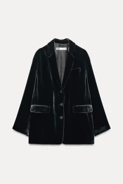 Sale BLAZER TERCIOPELO ZW COLLECTION Mujer Blazers / Chalecos