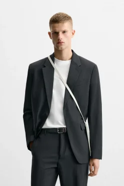 Discount BLAZER TRAJE 100% LANA Hombre Blazers