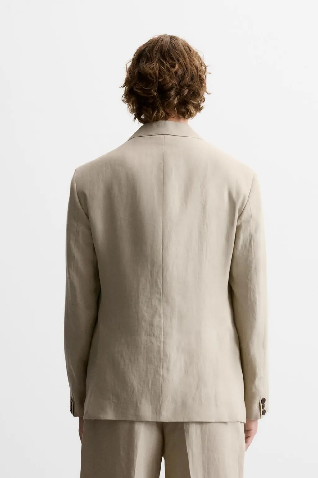 Outlet BLAZER TRAJE 100% LINO Hombre Blazers