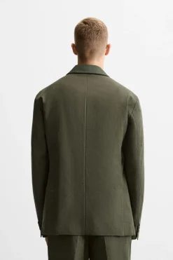 Fashion BLAZER TRAJE ALGODÓN - LINO Hombre Blazers