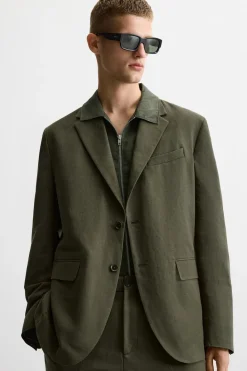 Fashion BLAZER TRAJE ALGODÓN - LINO Hombre Blazers
