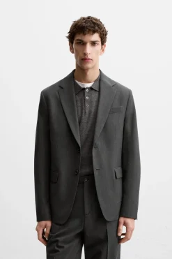 Hot BLAZER TRAJE CUADROS Hombre Blazers