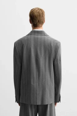 Fashion BLAZER TRAJE RAYAS Hombre Blazers