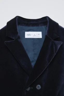 Niños ZARA 1½ - 6 Años·Abrigos|1½ - 6 Años·Total Look<BLAZER TRAJE VELVET