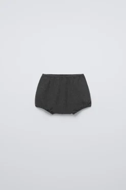 Niños ZARA 6 - 18 Meses·Braguitas / Bermudas<BLOOMER PUNTO BOLSILLO