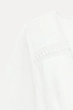 Best BLUSA CORTA ENTREDOSES Mujer Tops / Bodies|Camisas / Blusas
