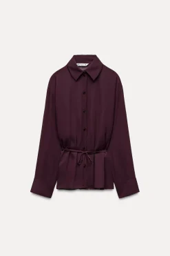 Best BLUSA FLUIDA LAZADAS ZW COLLECTION Mujer Camisas / Blusas
