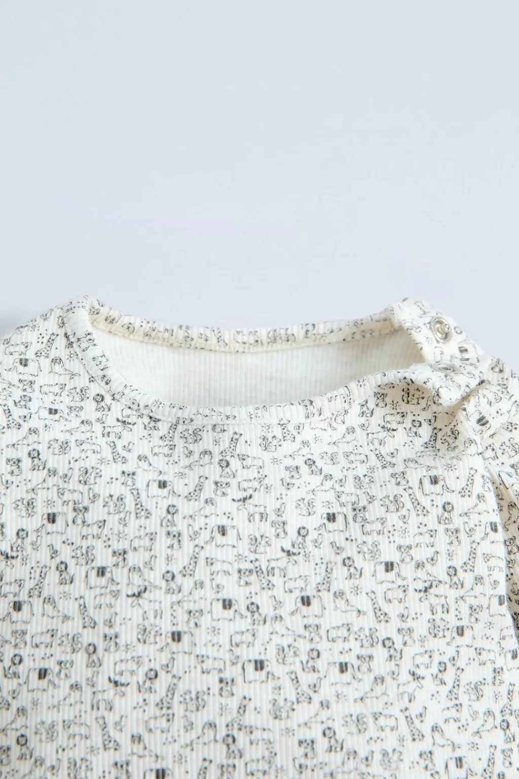 Niños ZARA 0 - 6 Meses·Bodies / Camisas|0 - 6 Meses·Ropa Interior / Pijamas<BODY ANIMALITOS