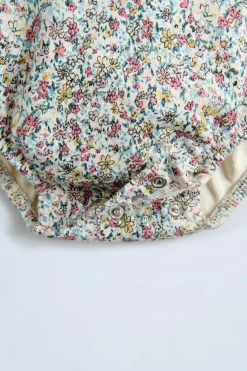 Niños ZARA 0 - 6 Meses·Bodies / Camisas|0 - 6 Meses·Camisetas<BODY ESTAMPADOS FLORECITAS