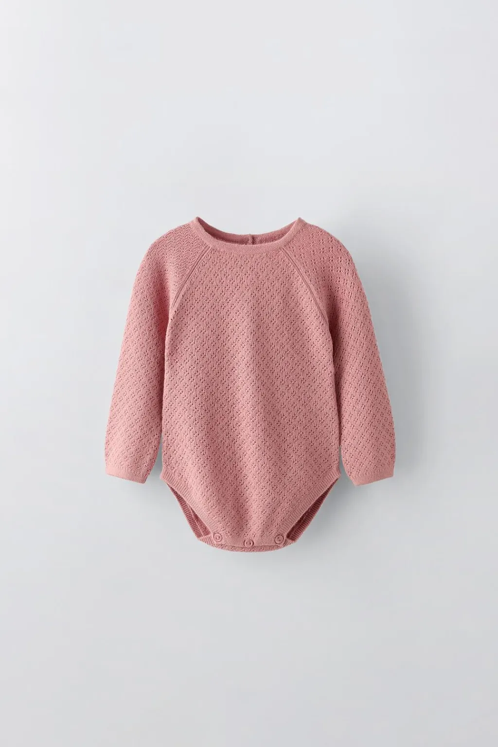 Niños ZARA 0 - 6 Meses·Punto|0 - 6 Meses·Bodies / Camisas<BODY PUNTO CON LANA