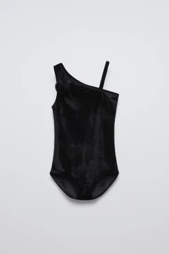 Niños ZARA 6 - 14 Años·Camisetas<BODY VELVET FLOR
