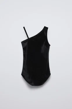 Niños ZARA 6 - 14 Años·Camisetas<BODY VELVET FLOR