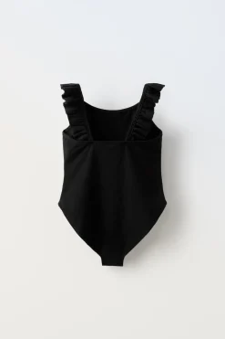 Niños ZARA 6 - 14 Años·Camisetas<BODY VOLANTES