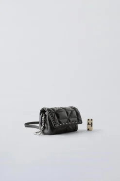 Niños ZARA 6 - 14 Años·Bolsos / Mochilas<BOLSO ACOLCHADO TACHAS