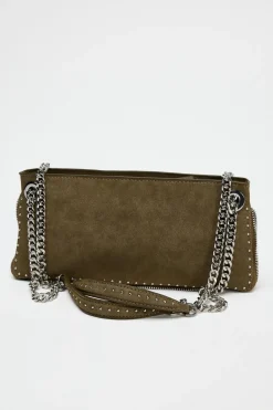 Hot BOLSO ALARGADO TACHAS Mujer Bolsos