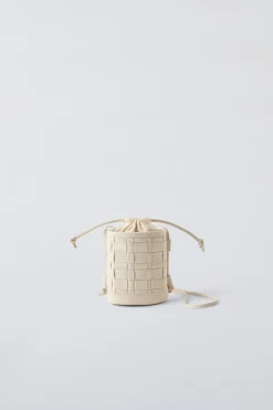 Niños ZARA 6 - 14 Años·Bolsos / Mochilas<BOLSO BANDOLERA TRENZADO