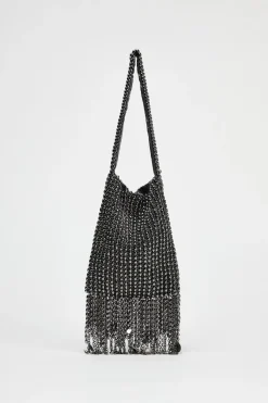Fashion BOLSO DE HOMBRO APLIQUES METÁLICOS Mujer Bolsos