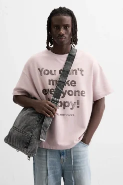 Online BOLSO DENIM EFECTO DESGASTADO Hombre Bolsos / Mochilas