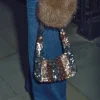 Hot BOLSO HOMBRO LENTEJUELAS MULTICOLOR Mujer Bolsos