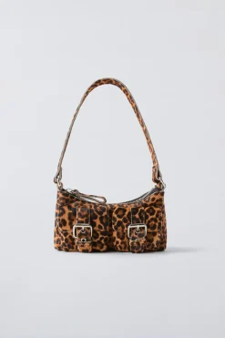 Niños ZARA 6 - 14 Años·Bolsos / Mochilas<BOLSO HOMBRO PIEL ANIMAL PRINT