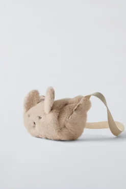 Niños ZARA 6 - 14 Años·Bolsos / Mochilas<BOLSO PELO OSITO