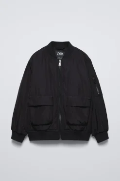 Niños ZARA 6 - 14 Años·Abrigos<BOMBER BOLSILLOS