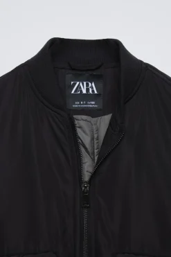 Niños ZARA 6 - 14 Años·Abrigos<BOMBER BOLSILLOS