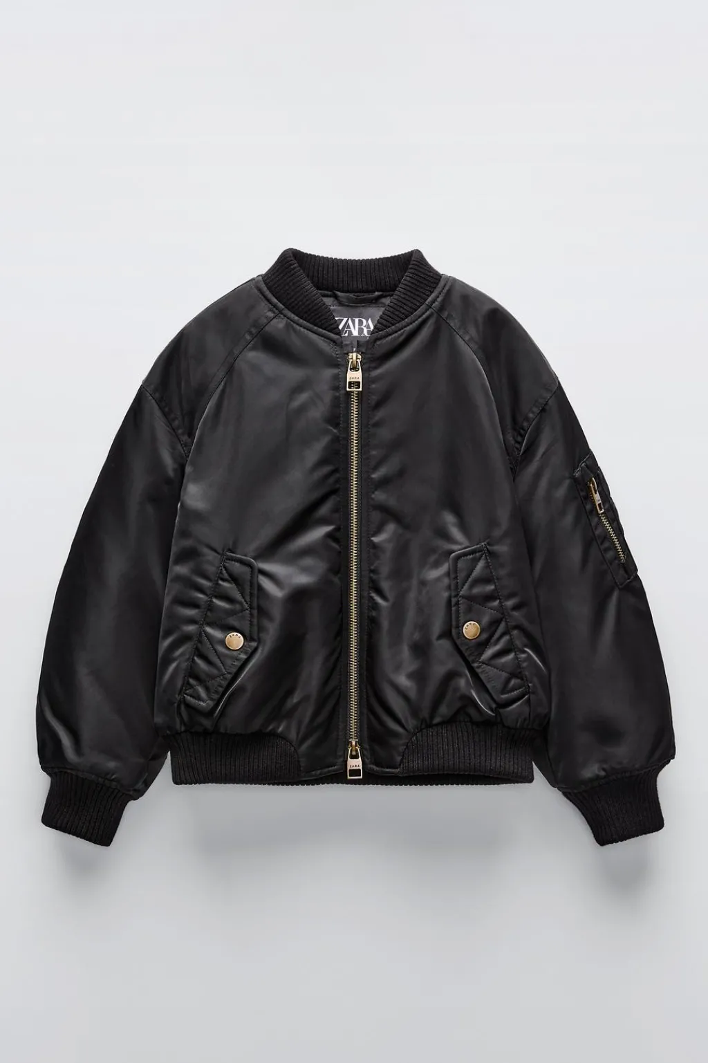 Niños ZARA 6 - 14 Años·Abrigos|6 - 14 Años·Abrigos<BOMBER BOLSILLOS